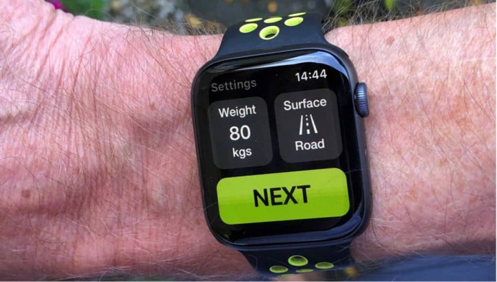 Power2Run app voor Apple watch