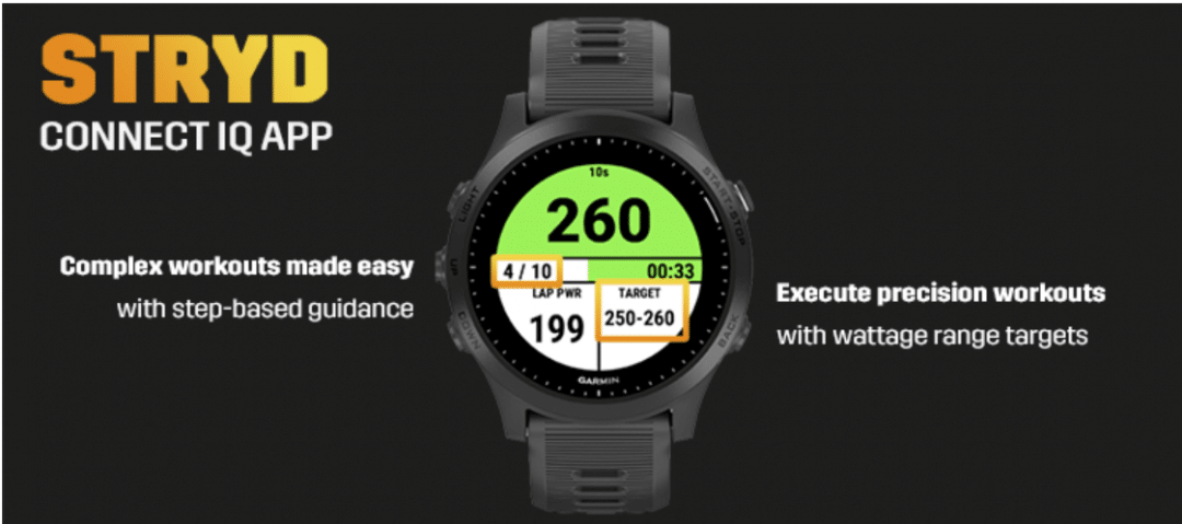 stryd garmin 945