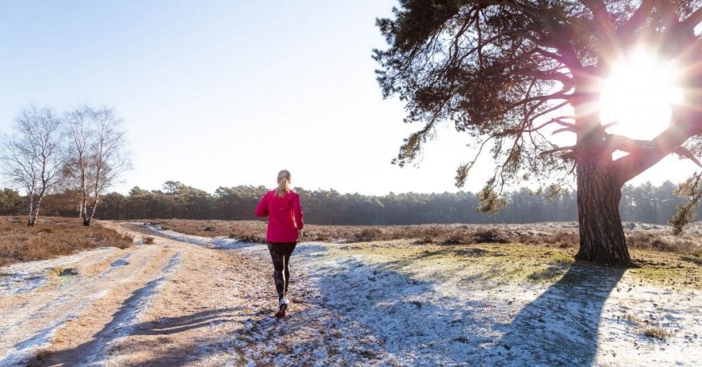 Hardlopen in de kou blijft een uitdaging