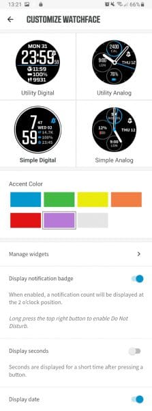 Wahoo ELEMNT RIVAL GPS horloge