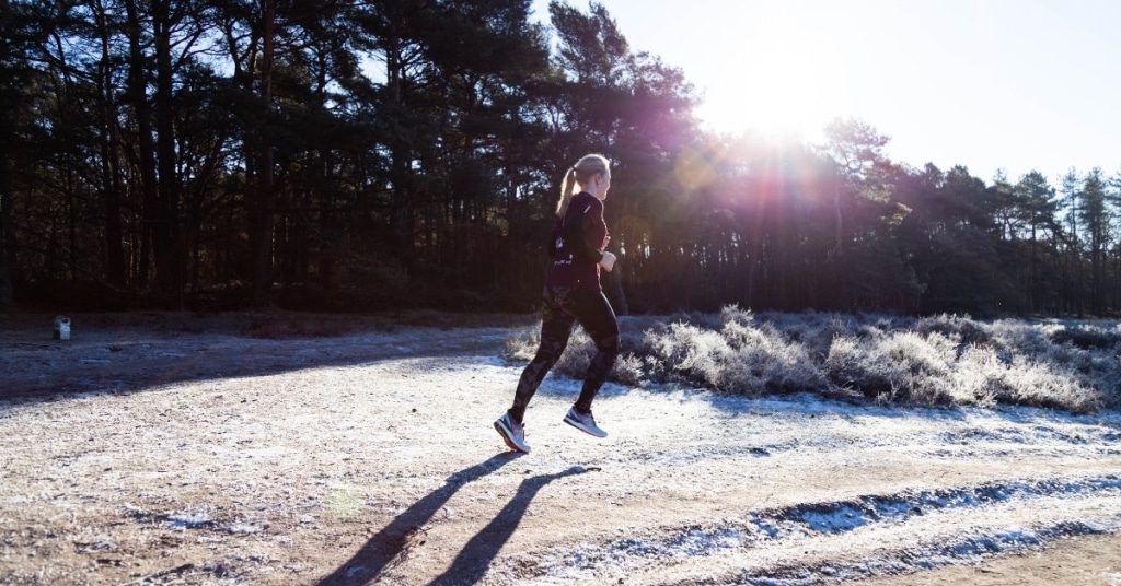 Hardlopen in de regen, kou, sneeuw en wind
