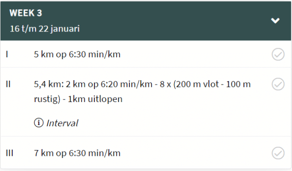 Trainingsschema voor 10 km - Je PR begint bij ProRun