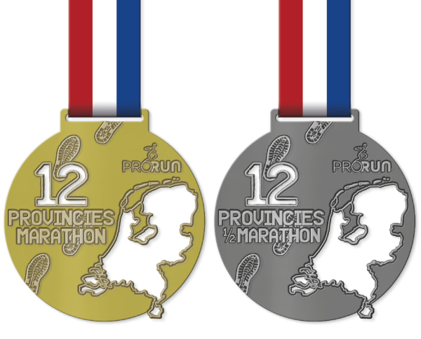 De Twaalf Provincies: de medailles