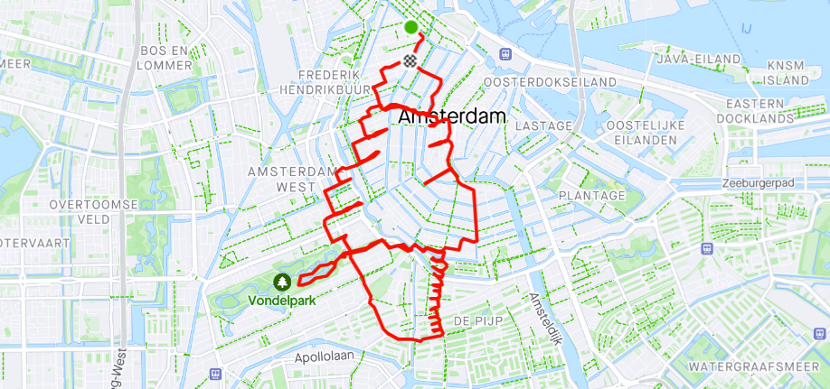 Gratis ijs als je deze route in Amsterdam loopt