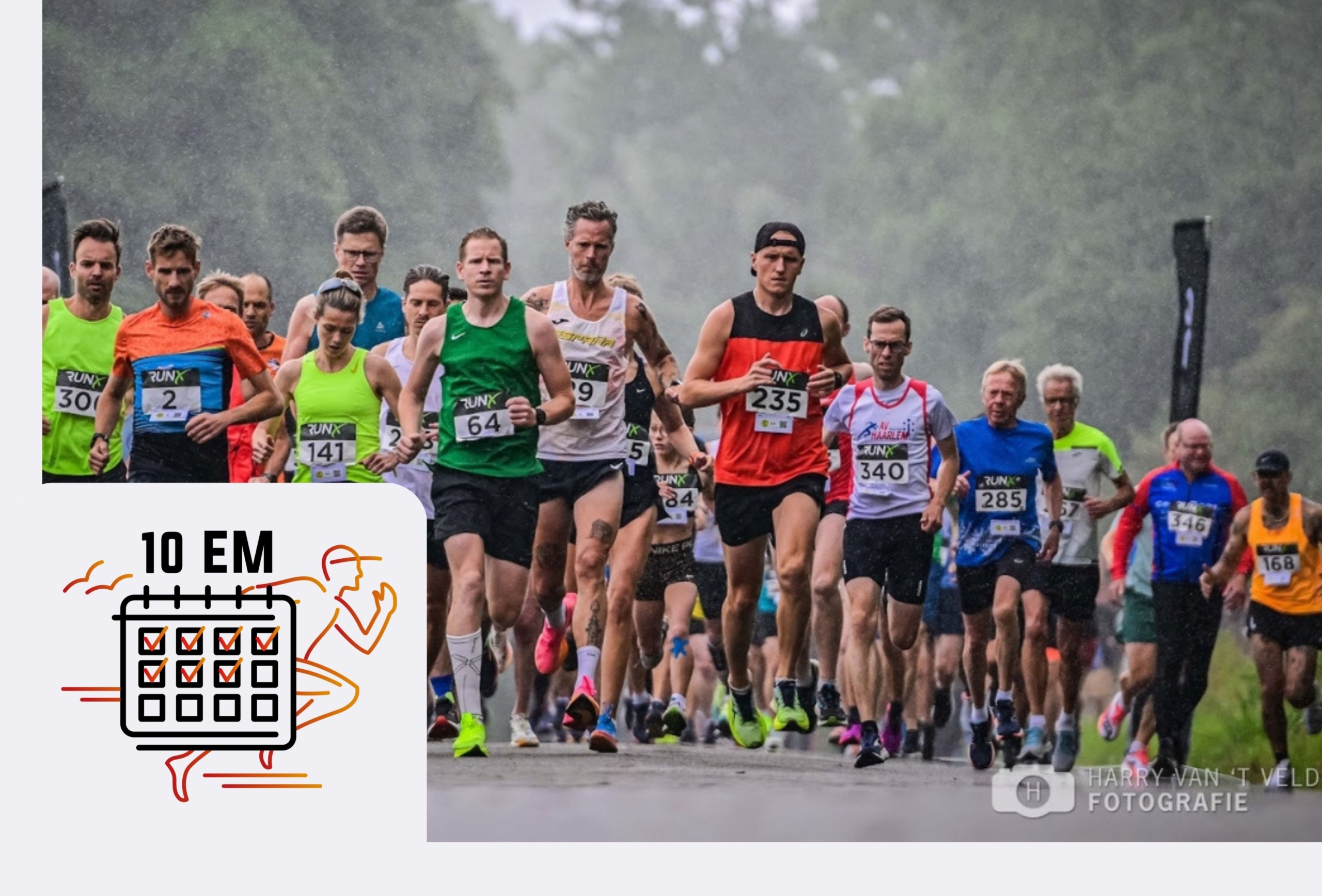 Trainen voor een 10 em