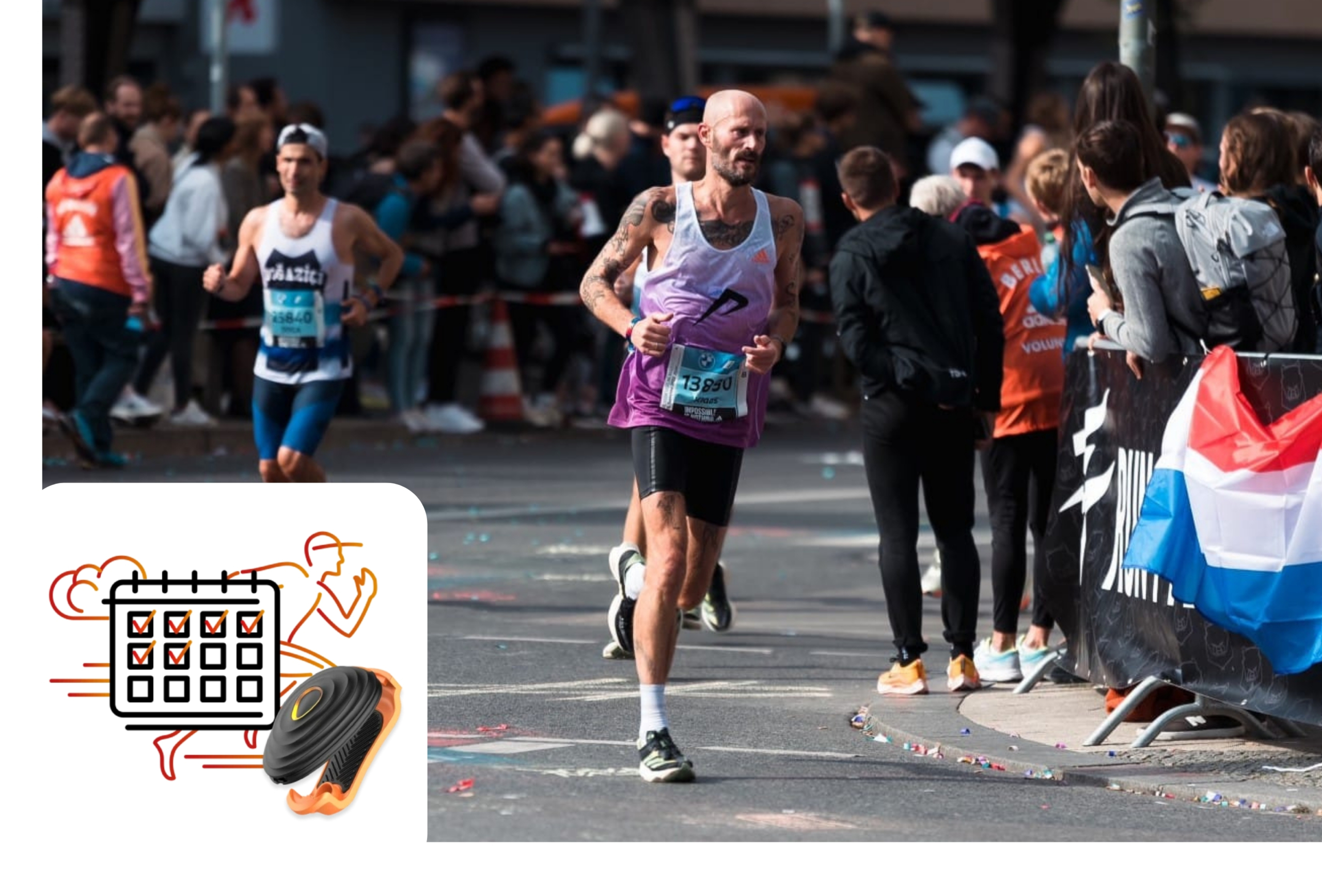 Hardloopschema op vermogen