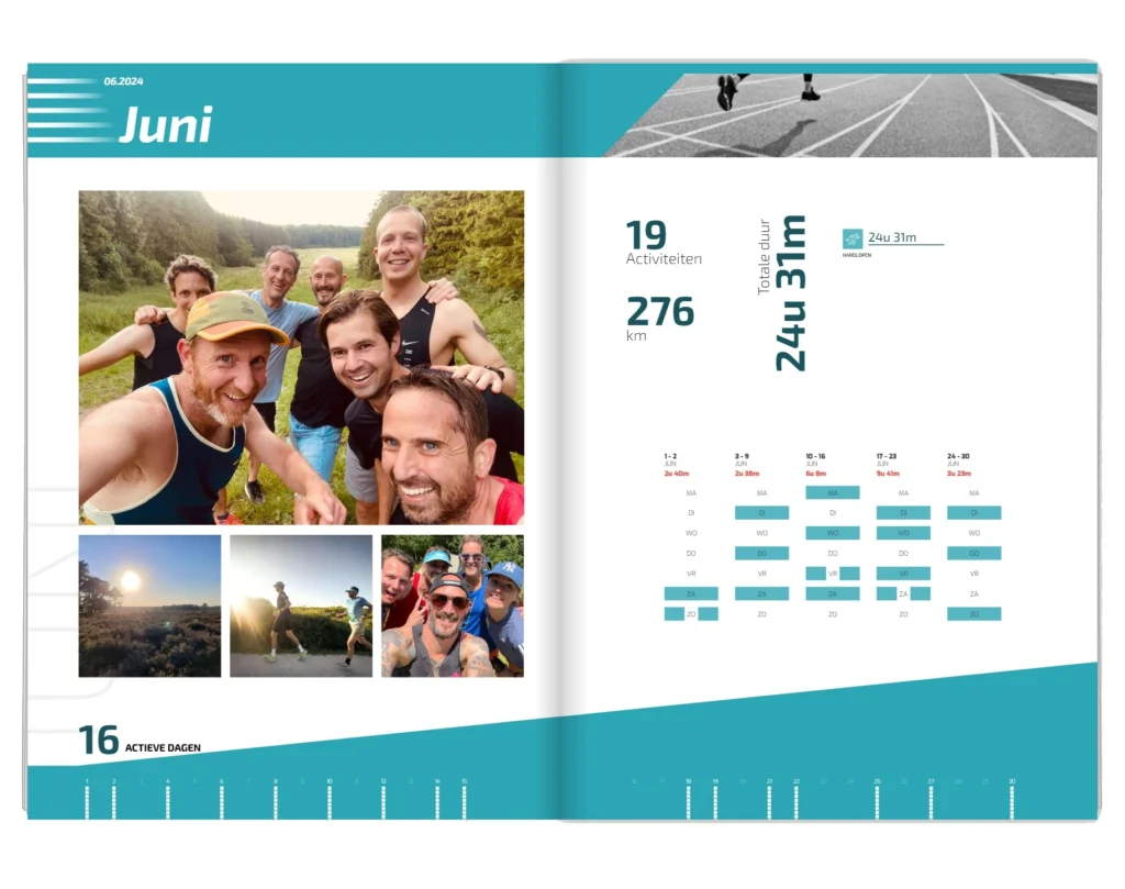Je sportieve reis in een boek – Trainingsparkle maakt het mogelijk