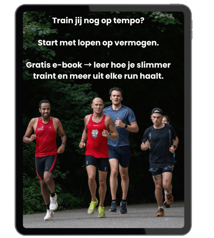 ProRun hardloopschema halve marathon