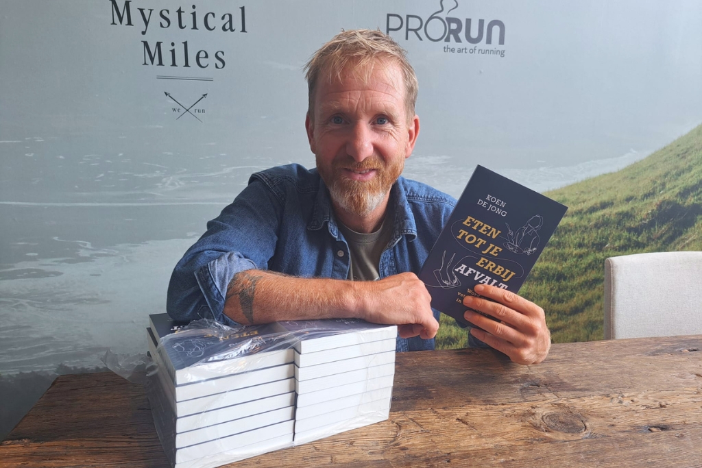 Eten tot je erbij afvalt: nieuw boek, aandacht voor hardlopen